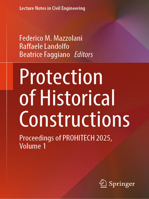 cover image of Protection of Historical Constructions